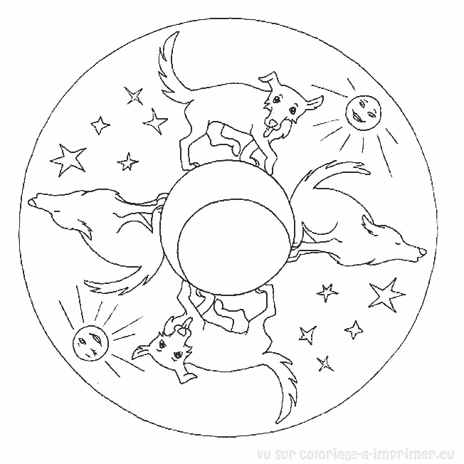 Mandalas Animaux 169